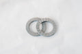 replacement double lock washer for mulcher tooth hardware