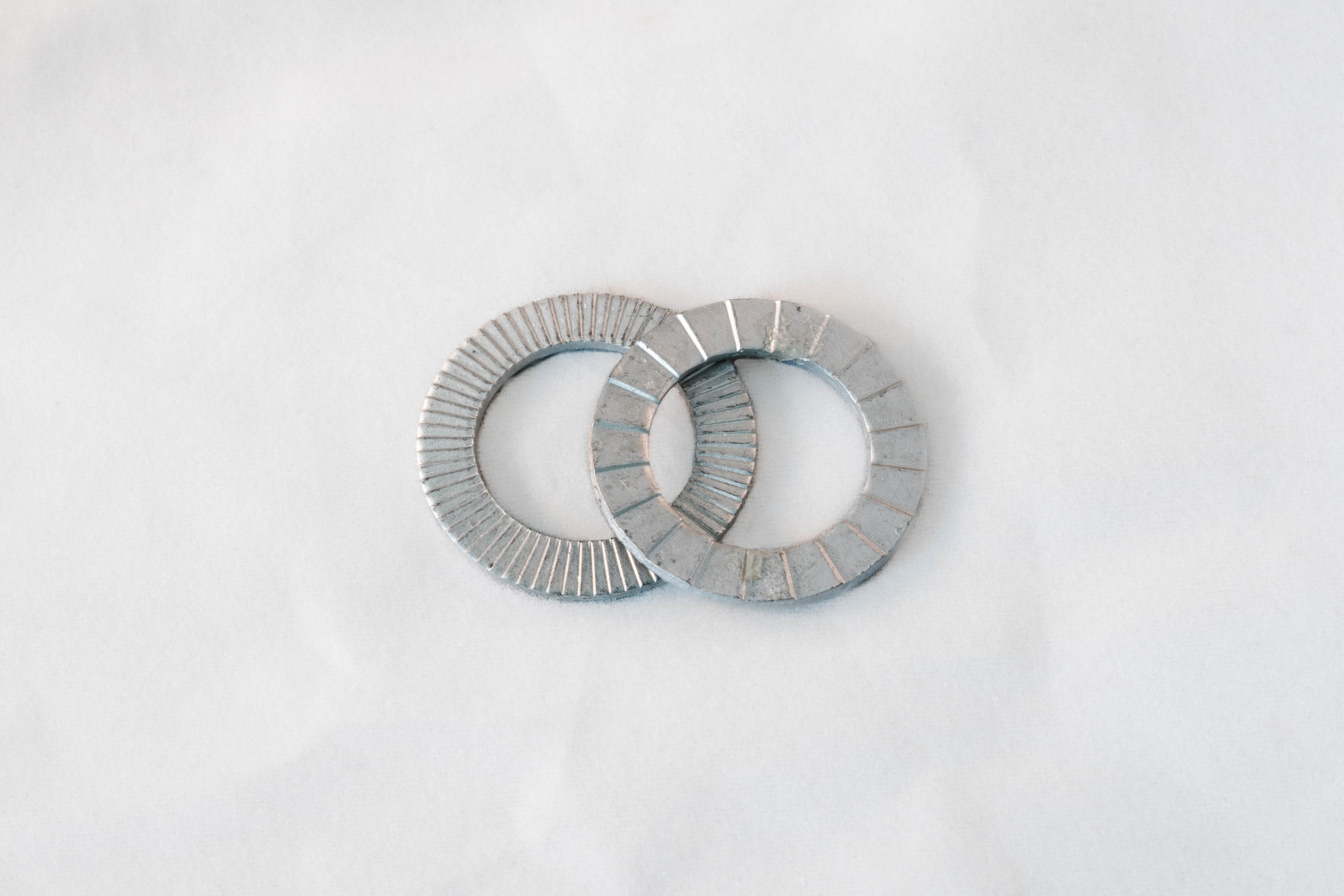 replacement double lock washer for mulcher tooth hardware